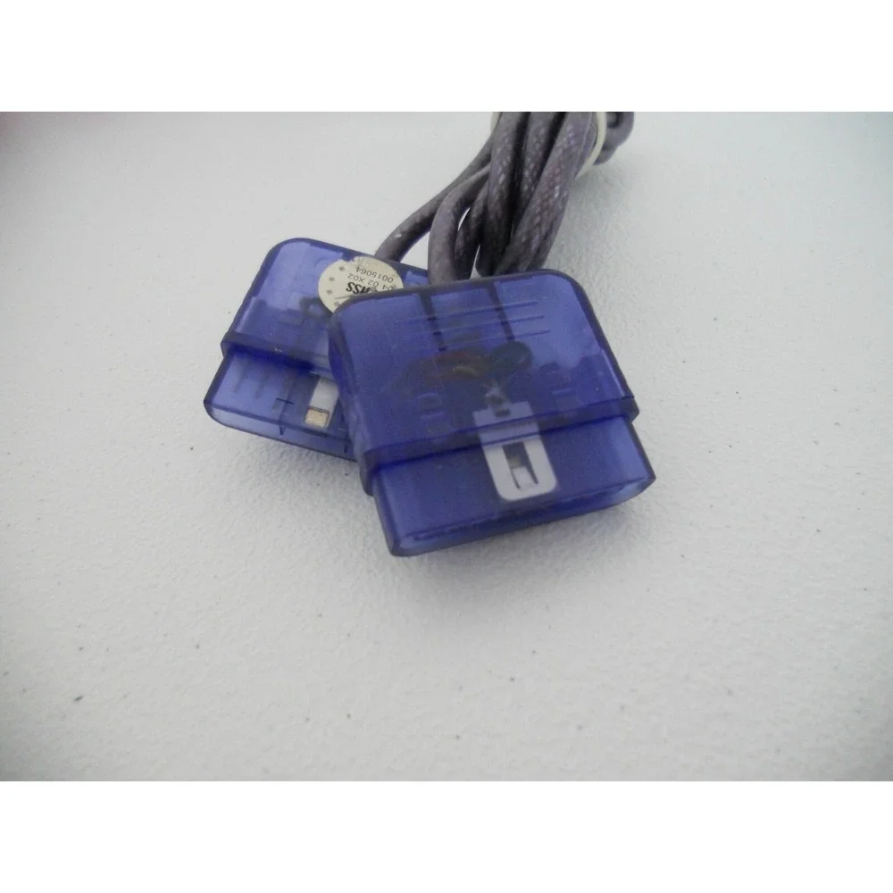 PlayStation 2 Extension Cable Controller Video Game Pad Extension PS1 PS2 Blue